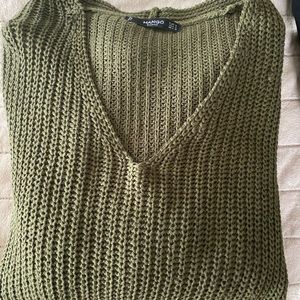 Balloon sleeve sweater